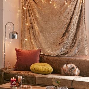 UO Home sequin tapestry